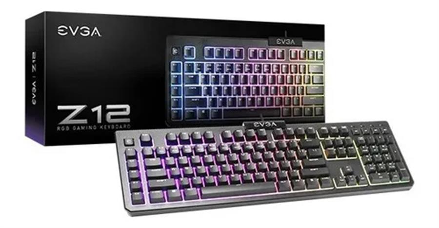 TECLADO EVGA Z12 USB RGB MEMBRANA