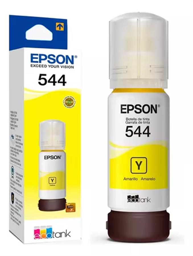 TINTA EPSON 544 AMARILLA 65ML P/L 1210 - 3110 - 3150 - 3210 - 3250