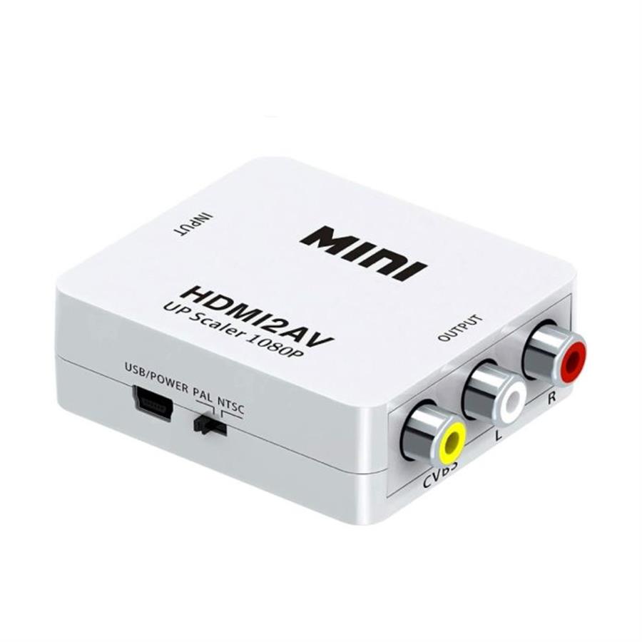 ADAPTADOR HDMI (ENTRADA) A RCA (SALIDA)