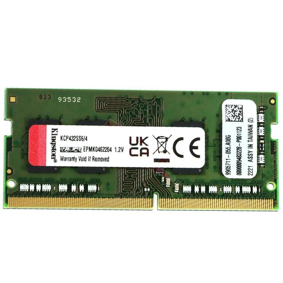 MEMORIA RAM NOTEBOOK KINGSTON DDR4 8GB 3200 MHZ