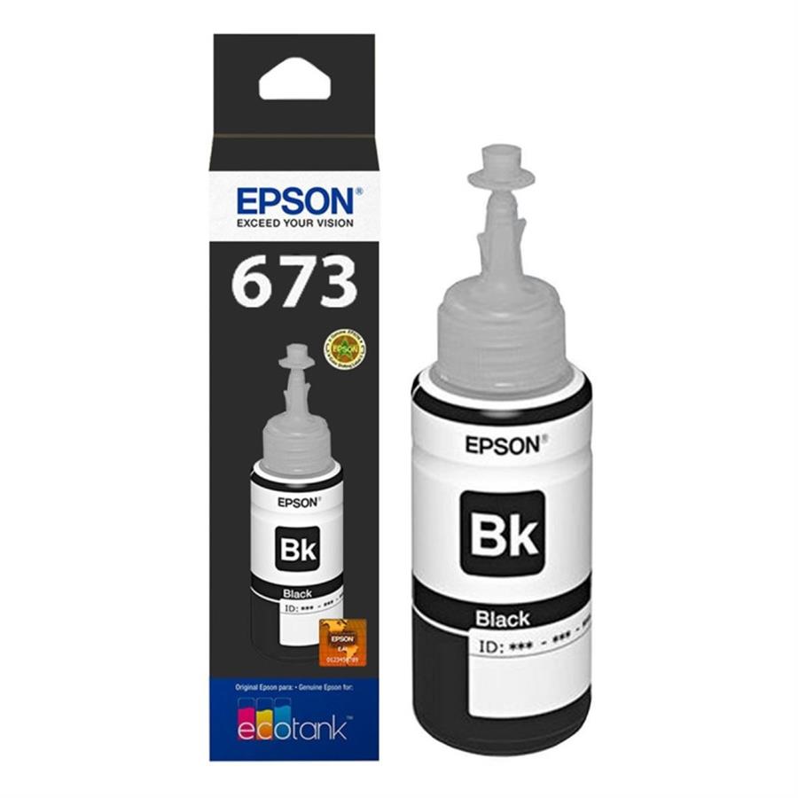 TINTA EPSON 673 NEGRA 70ML P/L 800 - 805 - 810 - 1800