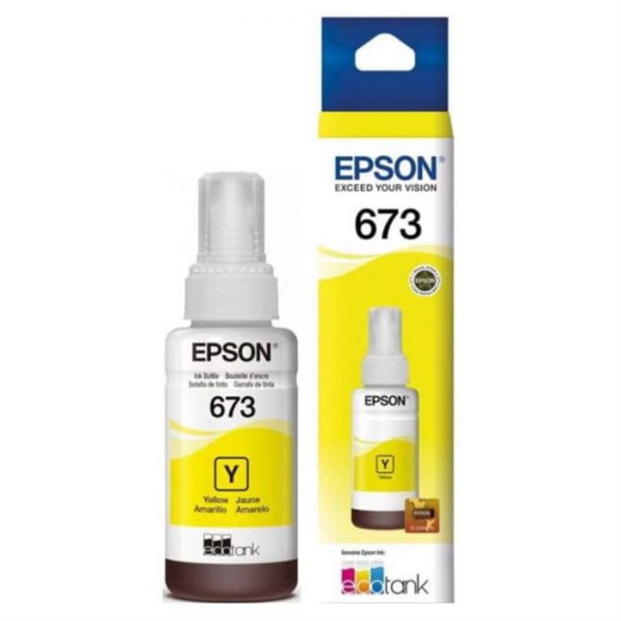 TINTA EPSON 673 AMARILLA 70ML P/L 800 - 805 - 810 - 1800